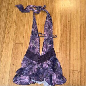 I AM GIA Astora Purple Mini Dress